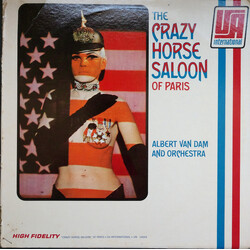Albert Van Dam And Orchestra The Crazy Horse Saloon Of Paris Vinyl LP USED