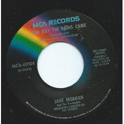 Jane Morgan The Day The Rains Came / Fascination USED VINYL 7INCH 45 RPM