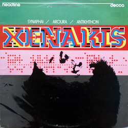Iannis Xenakis Synaphai / Aroura / Antikhthon Vinyl LP USED