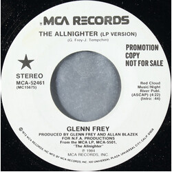 Glenn Frey The Allnighter USED VINYL 7INCH 45 RPM PROMO STEREO