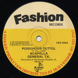 General T.K. Poisonous Dettol VINYL 12" USED