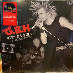 G.B.H. Give Me Fire Live At The Showplace, Dover, Nj, July 17th, 1983 Vinyl LP USED