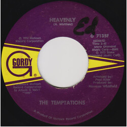 The Temptations Heavenly / Zoom USED VINYL 7INCH 45 RPM SINGLE