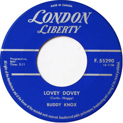 Buddy Knox Lovey Dovey / I Got You USED VINYL 7INCH 45 RPM SINGLE