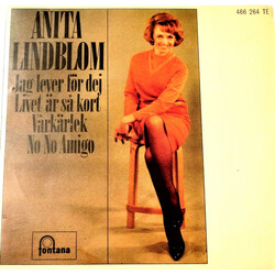 Anita Lindblom Jag Lever För Dej USED VINYL 7INCH EP 45 RPM MONO