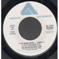 The Brecker Brothers If You Wanna Boogie... Forget It / Slick Stuff USED VINYL 7INCH 45 RPM