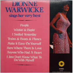 Dionne Warwick Sings Her Very Best Vinyl LP USED