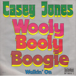 Casey Jones (5) Wooly Booly Boogie USED VINYL 7INCH SINGLE