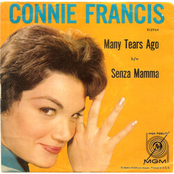 Connie Francis Many Tears Ago VINYL 7" USED