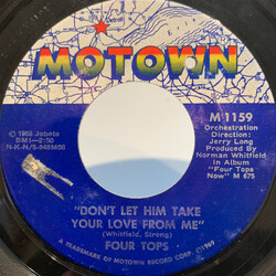 Four Tops Don't Let Him Take Your Love From Me / The Key USED VINYL 7INCH 45 RPM SINGLE