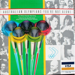 Australian Olympians You're Not Alone (The Official Olympic Team Song) USED VINYL 12INCH 45 RPM SINGLE