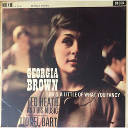 Georgia Brown / Ted Heath And His Music Sings A Little Of What You Fancy Vinyl LP USED