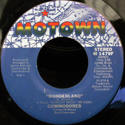 Commodores Wonderland USED VINYL 7INCH 45 RPM SINGLE