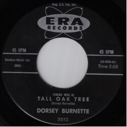 Dorsey Burnette (There Was A) Tall Oak Tree USED VINYL 7INCH 45 RPM SINGLE