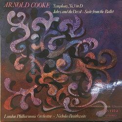 Arnold Cooke Symphony No. 3 In D, Jabez And The Devil - Suite From The Ballet (1961) Vinyl LP USED