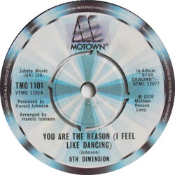 The Fifth Dimension You Are The Reason (I Feel Like Dancing) USED VINYL 7INCH SINGLE 45 RPM