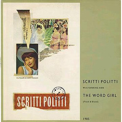 Scritti Politti / Ranking Ann The Word Girl (Flesh & Blood) USED VINYL 12INCH MAXI-SINGLE