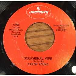 Faron Young Occasional Wife USED VINYL 7INCH SINGLE 45 RPM