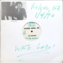 Thomas & Taylor I'll Be Waiting USED VINYL 12INCH 33 S RPM SINGLE TEST PRESSING WHITE LABEL