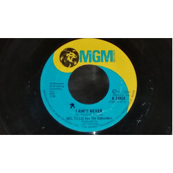 Mel Tillis / The Statesiders (2) I Ain't Never / Burden Of Love USED VINYL 7INCH 45 RPM SINGLE STYRENE