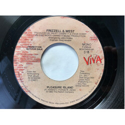 David Frizzell & Shelly West Pleasure Island USED VINYL 7INCH 45 RPM SINGLE PROMO STYRENE STEREO MONO