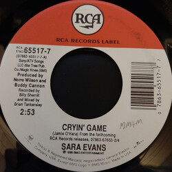 Sara Evans Cryin' Game / Wait A Minute USED VINYL 7INCH 45 RPM
