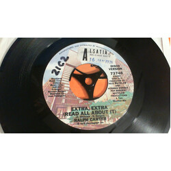 Ralph Carter Extra! Extra! (Read All About It!) USED VINYL 7INCH 45 RPM