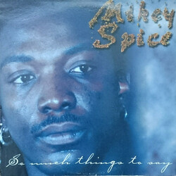 Mikey Spice So Much Things to Say Vinyl LP USED