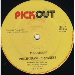 Phillip Fraser / Japanese / Spanner Banner Poco Again / Fire Vinyl 12" USED