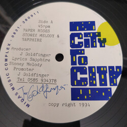 Stoney Melody / Sapphire (4) Paper Roses / Paper Roses Vinyl 12" USED