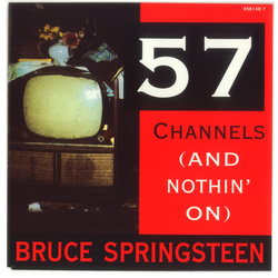 Bruce Springsteen 57 Channels (And Nothin' On) Vinyl 7" USED