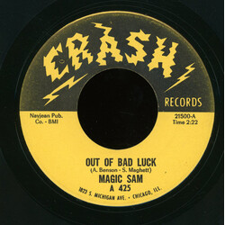 Magic Sam Out Of Bad Luck / She Belongs To Me USED VINYL 7INCH 45 RPM