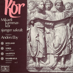 Mikaeli Kammarkör Kör - Mikaeli Kammarkör Sjunger Sakralt Vinyl LP USED