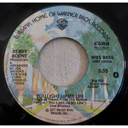 Debby Boone You Light Up My Life / Hasta Mañana USED VINYL 7INCH 45 RPM SINGLE