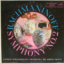 Sergei Rachmaninoff / London Philharmonic Orchestra / Sir Adrian Boult Symphony No. 2 Vinyl LP USED