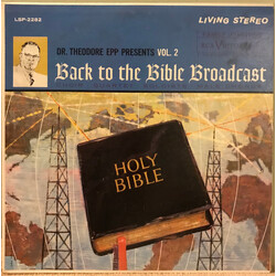 Theodore Epp Back To The Bible Brodcast Vol.2 Vinyl LP USED