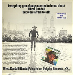 Elliott Randall Randall's Island Vinyl LP USED