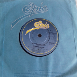 Tomas Ledin Not Bad At All Vinyl 7" USED