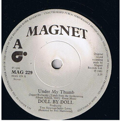 Doll By Doll Under My Thumb USED VINYL 7INCH 45 RPM SINGLE