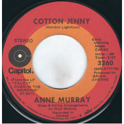 Anne Murray Cotton Jenny USED VINYL 7INCH 45 RPM SINGLE STEREO