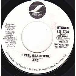 ARC (16) I Feel Beautiful USED VINYL 7INCH 45 RPM PROMO STEREO MONO