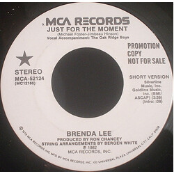 Brenda Lee Just For The Moment USED VINYL 7INCH 45 RPM SINGLE PROMO
