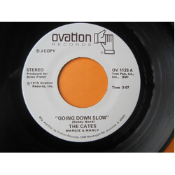 Cates Sisters Going Down Slow / Can I See You Tonight USED VINYL 7INCH 45 RPM PROMO