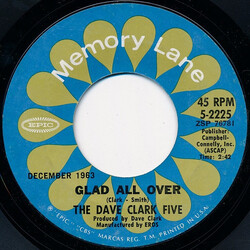 The Dave Clark Five Glad All Over / Bits And Pieces USED VINYL 7INCH 45 RPM