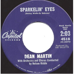 Dean Martin Sparkelin' Eyes USED VINYL 7INCH 45 RPM SINGLE
