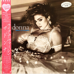 Madonna Like A Virgin Vinyl LP USED
