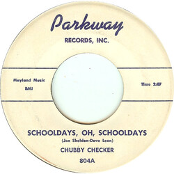 Chubby Checker Schooldays, Oh, Schooldays / The Class USED VINYL 7INCH 45 RPM SINGLE