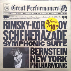 Nikolai Rimsky-Korsakov / Leonard Bernstein / The New York Philharmonic Orchestra Scheherazade: Symphonic Suite Vinyl LP USED