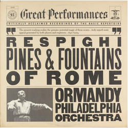 Ottorino Respighi / Eugene Ormandy / The Philadelphia Orchestra The Pines & Fountains Of Rome Vinyl LP USED