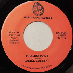 Chuck Colbert (3) You Lied To Me USED VINYL 7INCH 45 RPM SINGLE
